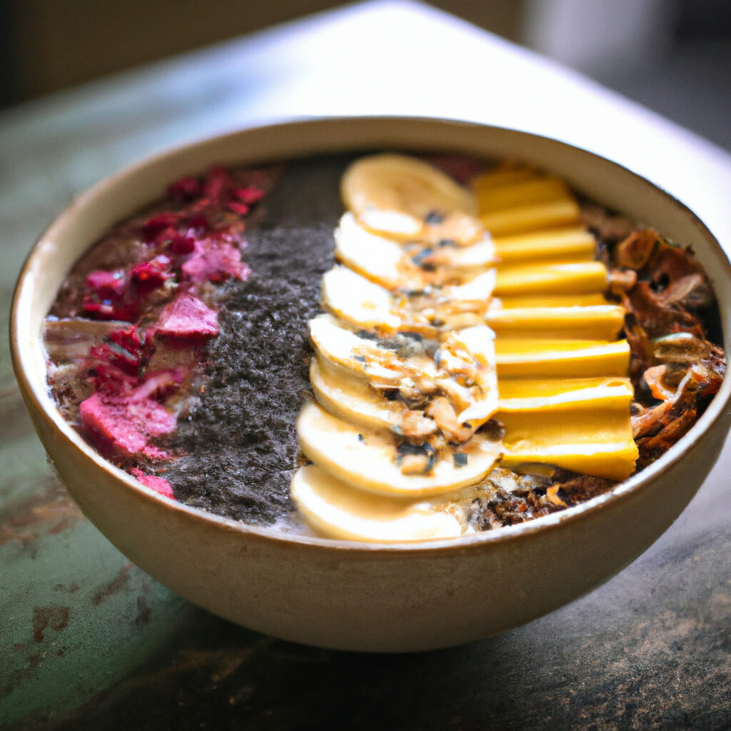 April Showers Smoothie Bowl A Colorful Wholesome Breakfast Recipe