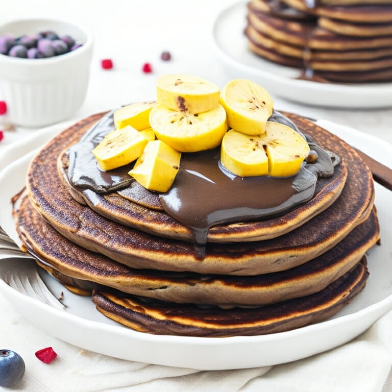 Chocolate_Banana_Pancakes