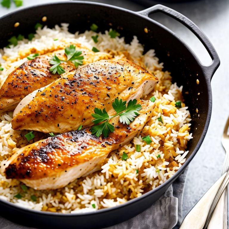 One-Pot Chicken and Rice