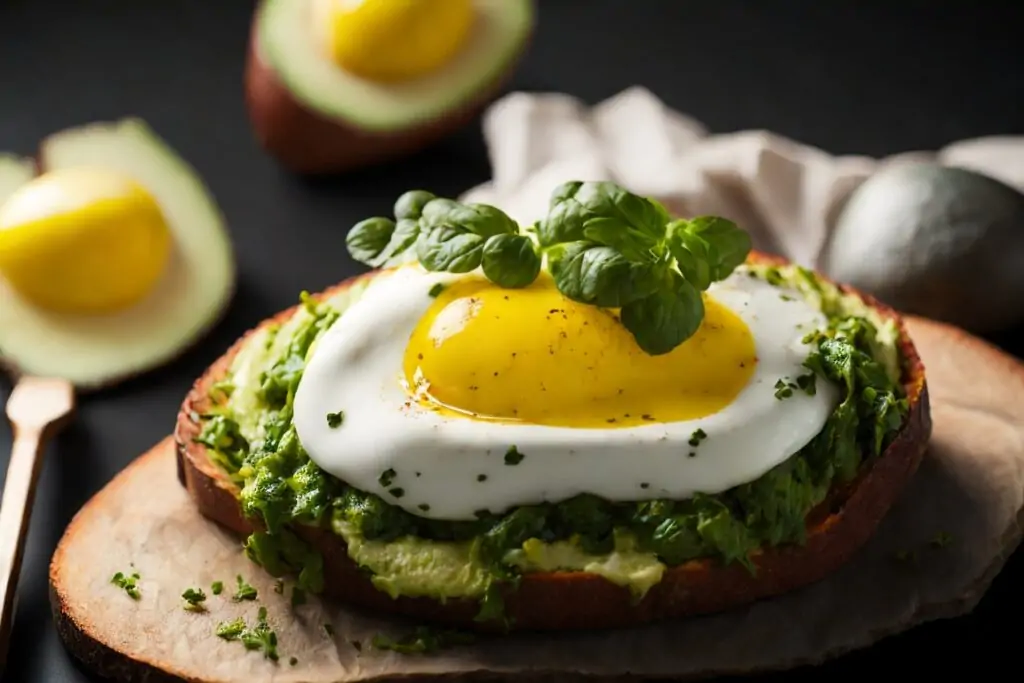 Avocado Toast with Poached Eggs