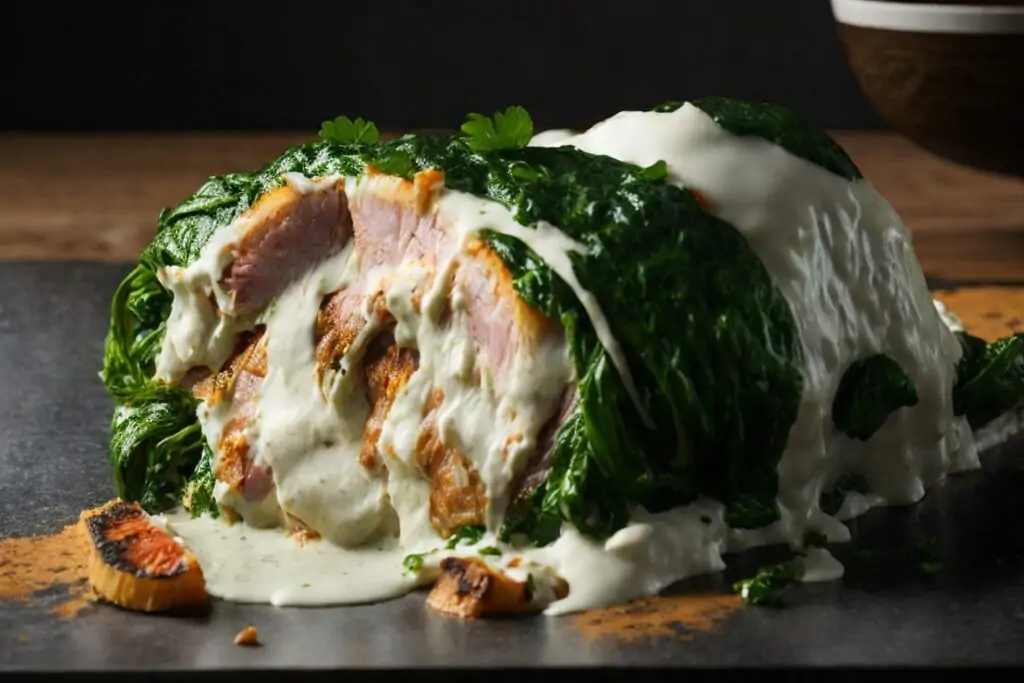 Creamy Feta and Spinach Stuffed Chicken