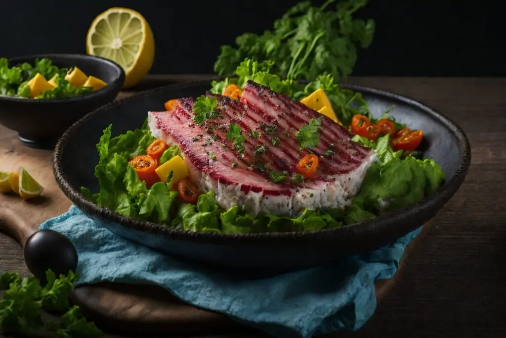 Tangy Tuna and Feta Salad with Spinach