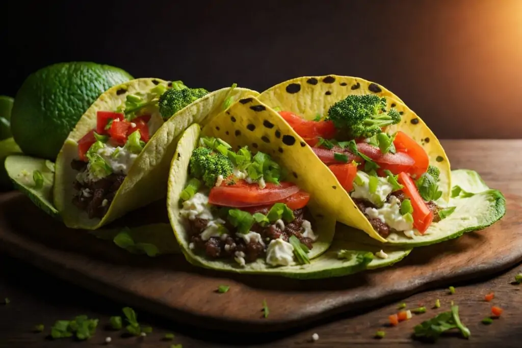 Tasty Veggie Tacos with Avocado Salsa