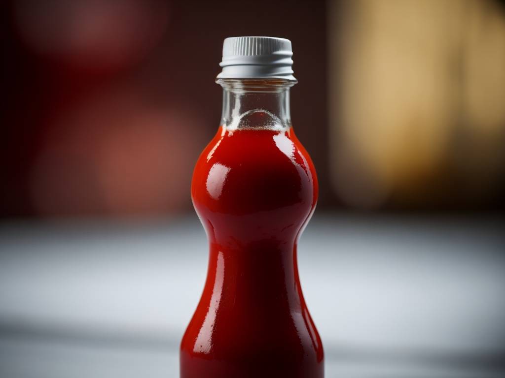 ketchup in a bottle