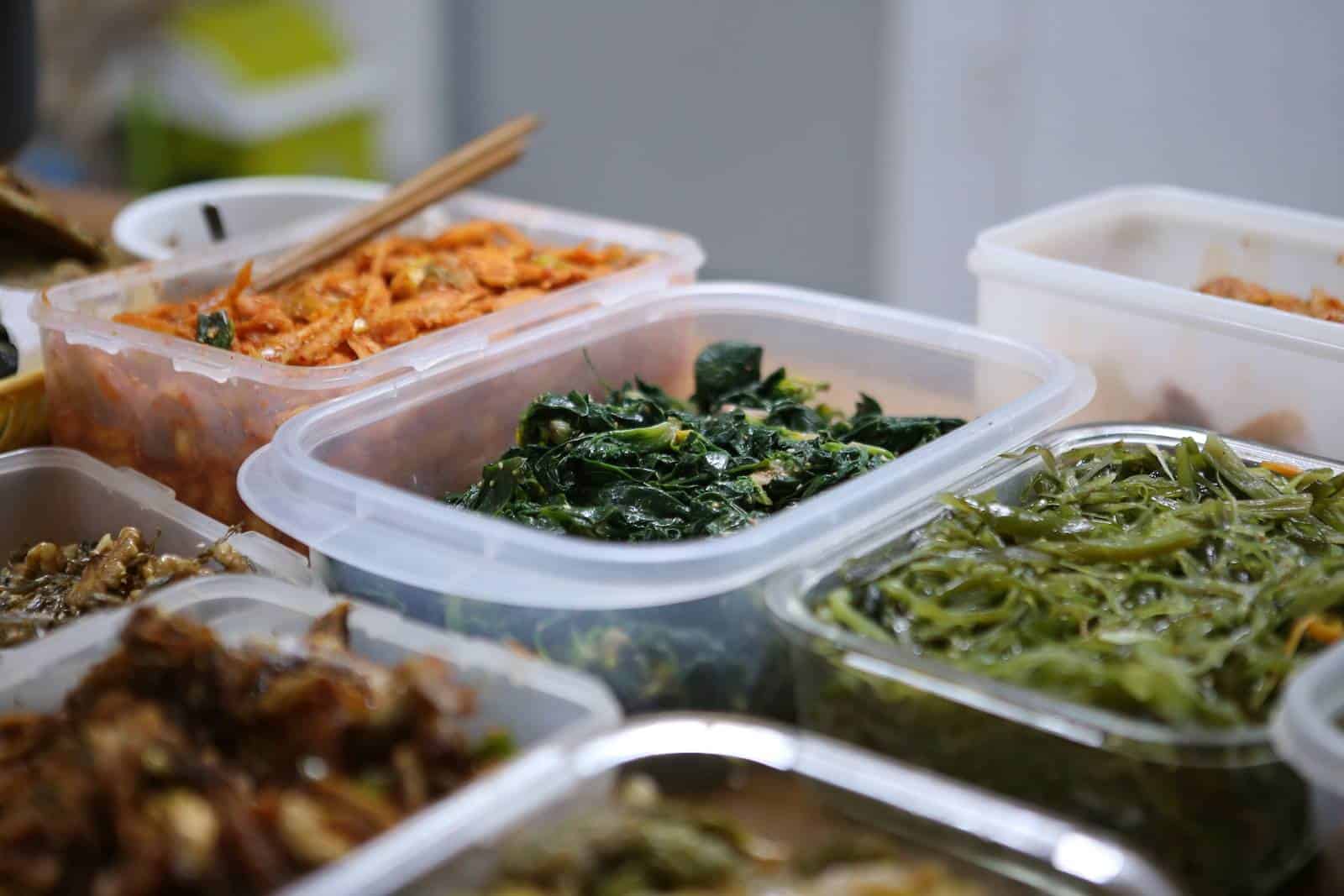 Meal Planning to Minimize Waste variety of cooked foods 